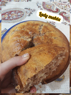 عکسی از دستور کیک دورنگ