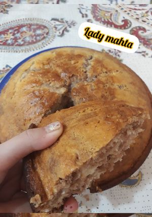 عکسی از دستور کیک دورنگ