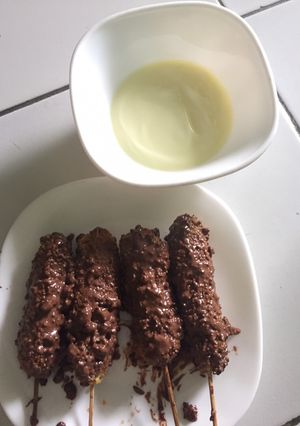 Foto resep Sate pisang ovomaltine