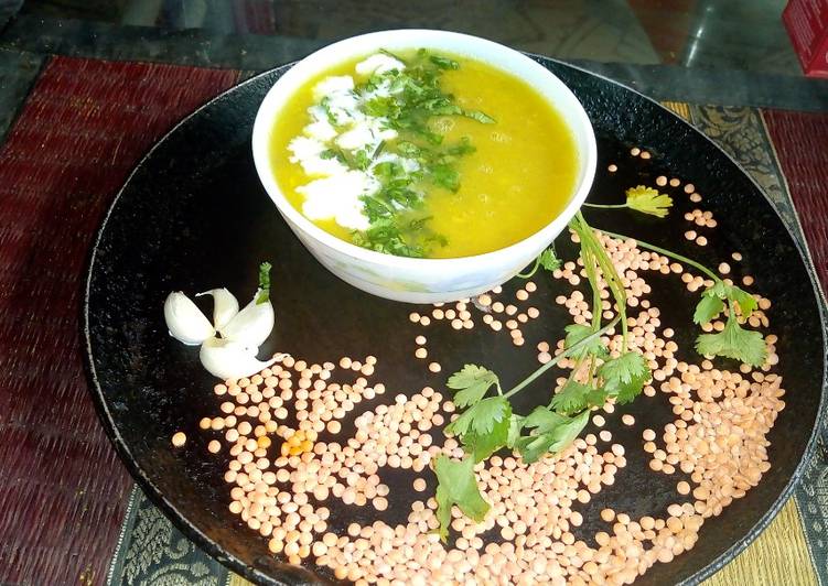 Masoor creamy soup