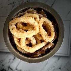 Fried Calamari Rings A picture of Fried Calamari Rings.