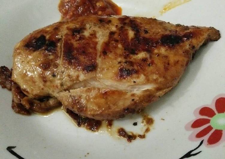 Resep Ayam bakar teflon yang Menggugah Selera