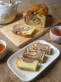 Gambar Marble Butter Cheese Cake