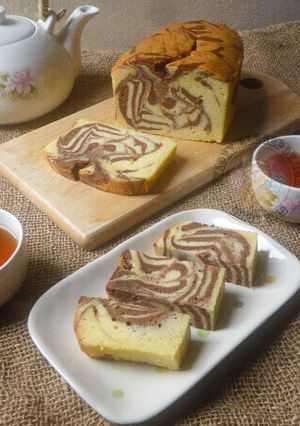Gambar Marble Butter Cheese Cake