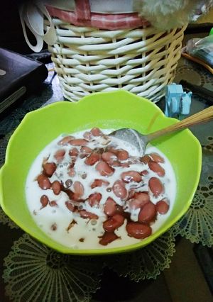 Foto resep Es Kacang merah