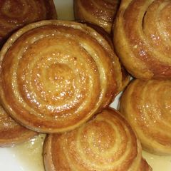 Fried pinwheel bread|saganoti #charityrecipe #4weekschallenge A picture of Fried pinwheel bread|saganoti #charityrecipe #4weekschallenge.