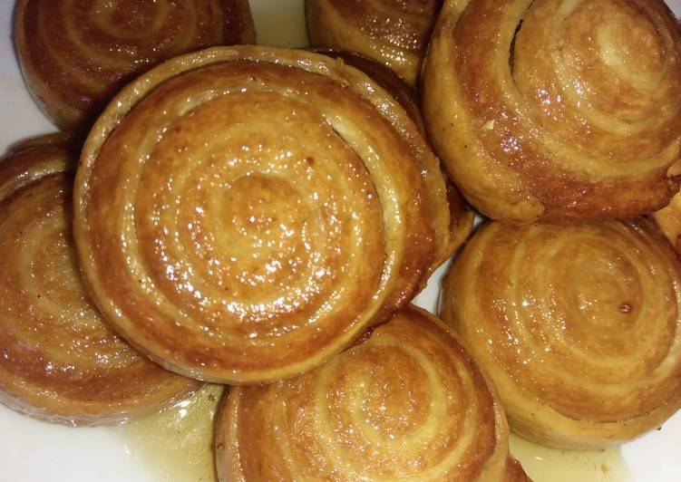 Step-by-Step Guide to Prepare Homemade Fried pinwheel bread|saganoti #charityrecipe #4weekschallenge