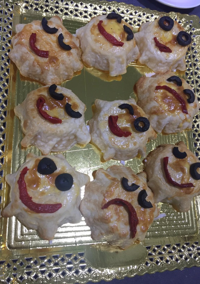Una foto de Fantasmitas rellenos de atún para 🎃 halloween 👻🦉