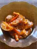 Kentang.tahu wortel pedas manis