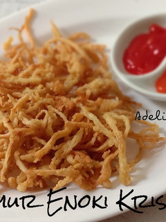 Foto resep Jamur Enoki krispi