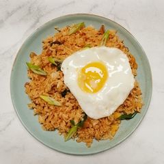 A picture of Gochujang fried rice.