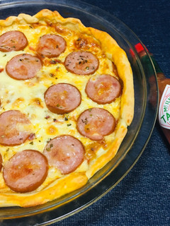 Una foto de Pizza Pepperoni Casera 🎉🍕