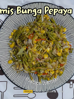Foto resep 230. Tumis Bunga Pepaya