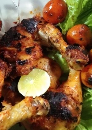 Foto resep Ayam Bakar Bumbu Kuning