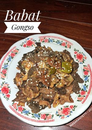 Foto resep Babat Gongso
