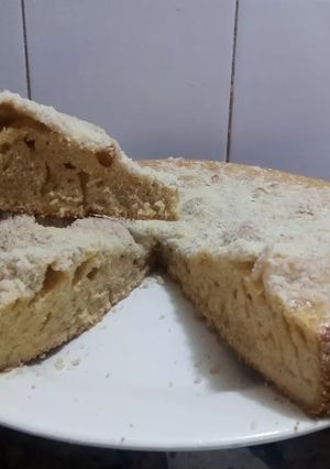 Una foto de Bizcocho crocante de dulce de leche