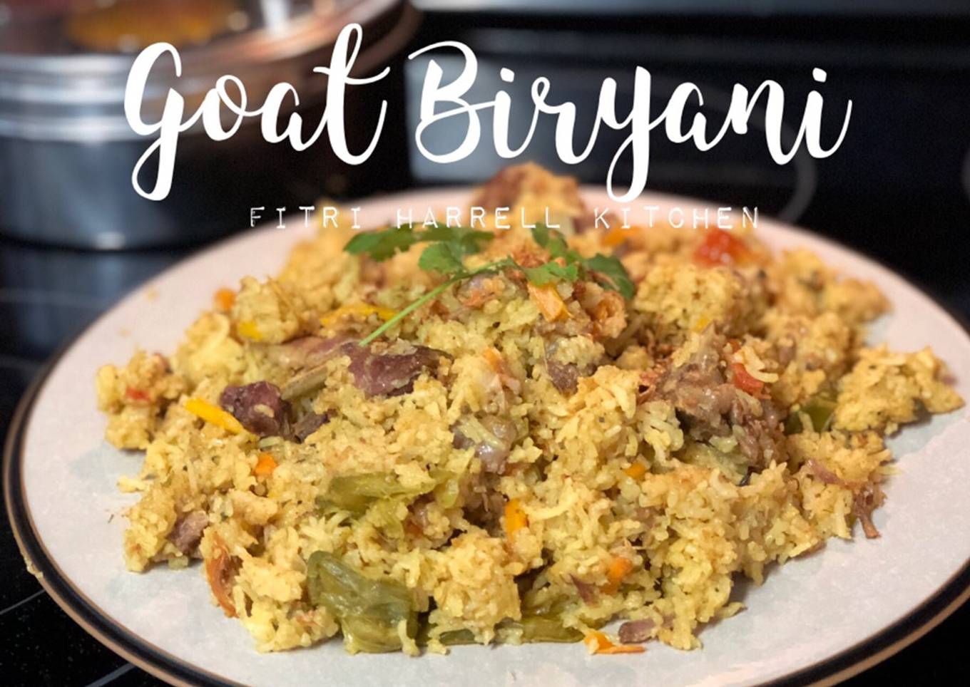 Goat Biryani (masak di instant pot)