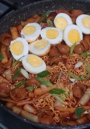 Foto resep Rapokki (Ramen Teokpokki)