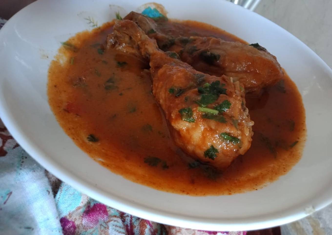 Fried chicken gravy...