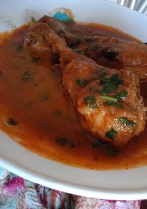 A picture of Fried chicken gravy....