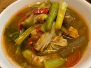 A picture of spicy vegetable curry
