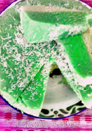 Foto resep Brownis Kukus Pandan