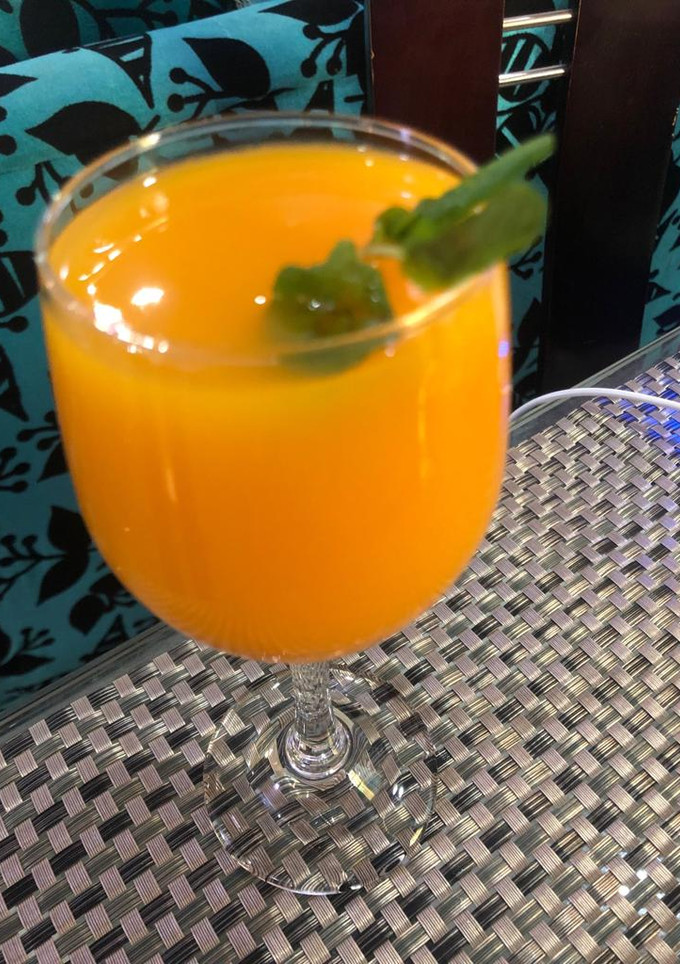 A picture of Mango juice.