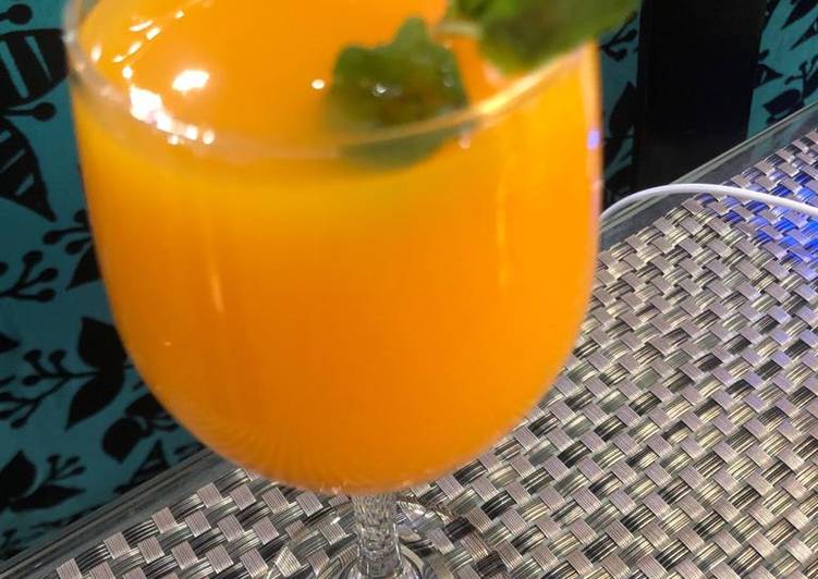 Simple Way to Make Any-night-of-the-week Mango juice