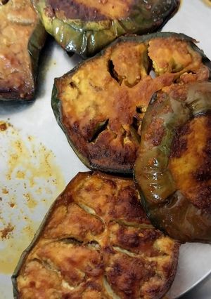 চাক চাক বেগুন ভাজি রেসিপির প্রধান ছবি