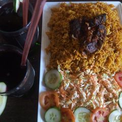 Party jollof Rice A picture of Party jollof Rice.