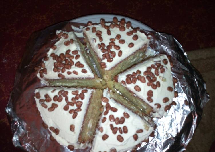 Recipe of Award-winning Vanilla chocolate coco pops cake