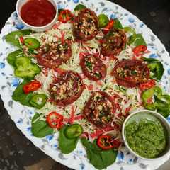 Beetroot Paneer Paratha Bites-レシピのメイン写真