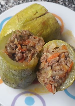 Una foto de Zuquinis rellenos 🥒