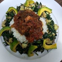 A picture of CrownRice with Fish Sauce.