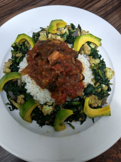 A picture of CrownRice with Fish Sauce.