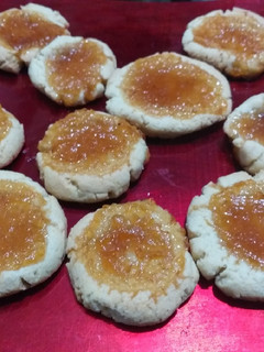 Una foto de Galletas con mermelada