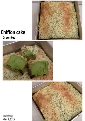 Foto resep Chiffon cake green tea