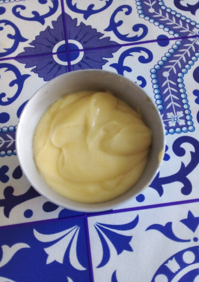 Una foto de Mousse de vainilla