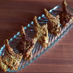 A picture of Fried Lamb Chops.