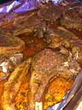 Costeletas de Borrego no forno