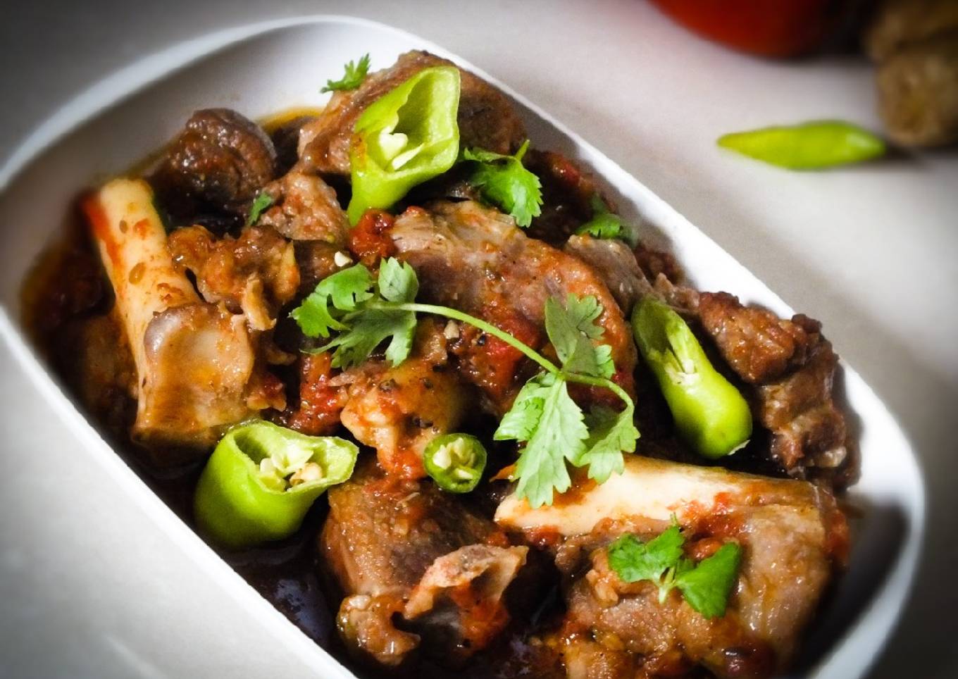 Lamb karahi
