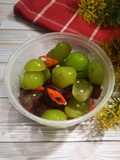 Rujak kocok anggur