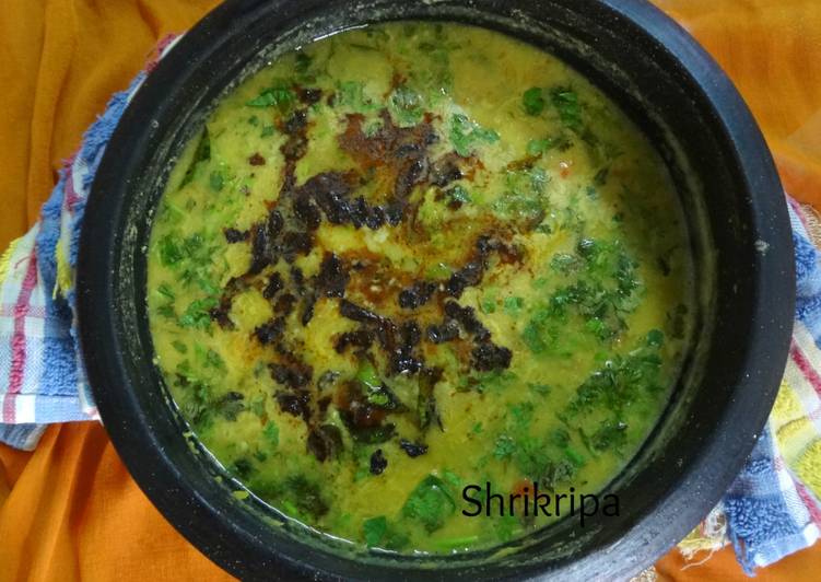 How to Prepare Perfect Methi Dal with Bitter gourd seasoning