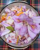 Gỏi hoa ban tím