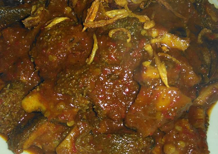 Resep BABAT SAMBAL CABE KECAP Anti Gagal