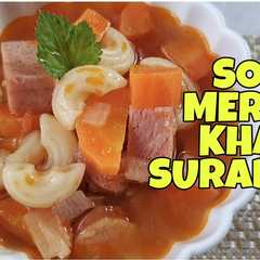 A picture of Resep sop merah belanda khas surabaya.