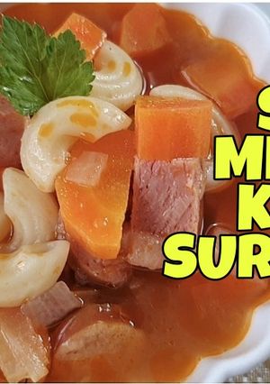 Foto resep Resep sop merah belanda khas surabaya
