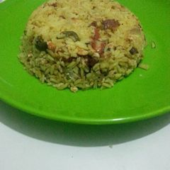 A picture of Fried egg rice#authors contest#.