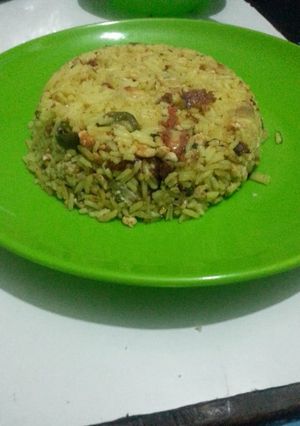 A picture of Fried egg rice#authors contest#.