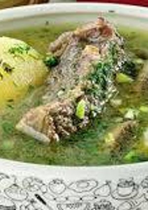 Una foto de Sopa de patacón